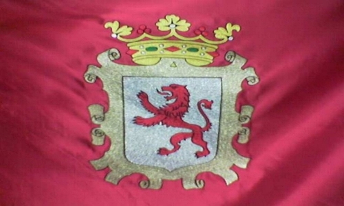 Traducir León. Inglés, árabe, frances, alemán, chino, japonés .... Bandera León